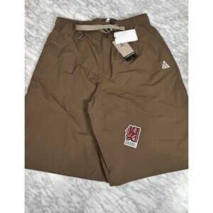Nike ACG Orb Weaver Shorts UV Repel Mosswood Brown HJ2887-235 Men's Large Tall